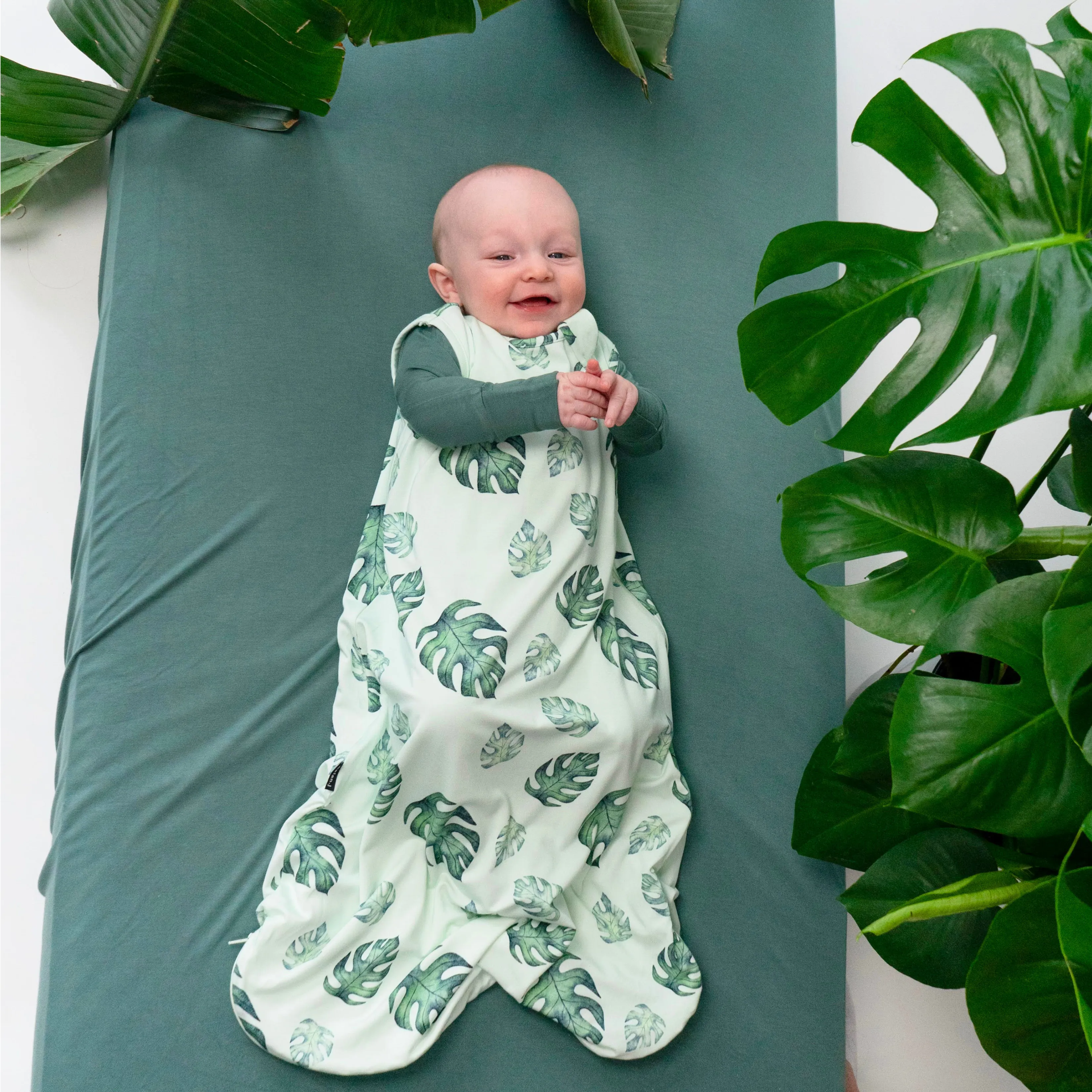 0.5 TOG Sleep Sack - Tropical Leaves