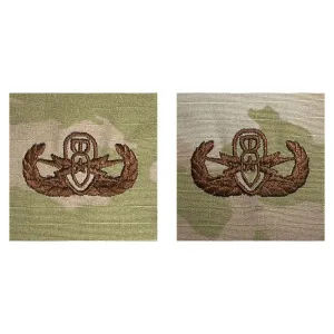 Air Force Embroidered Badge: Explosive Ordnance Disposal: Senior - embroidered on OCP