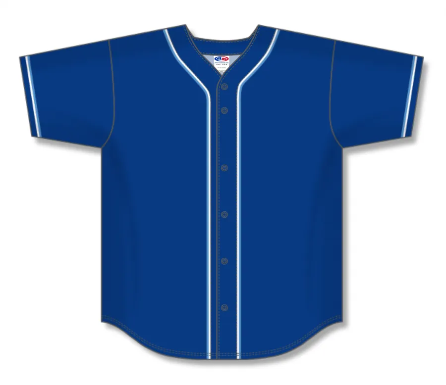 Athletic Knit (AK) Custom ZBA71-KCR6030 Kansas City Royals Blue Sublimated Baseball Jersey