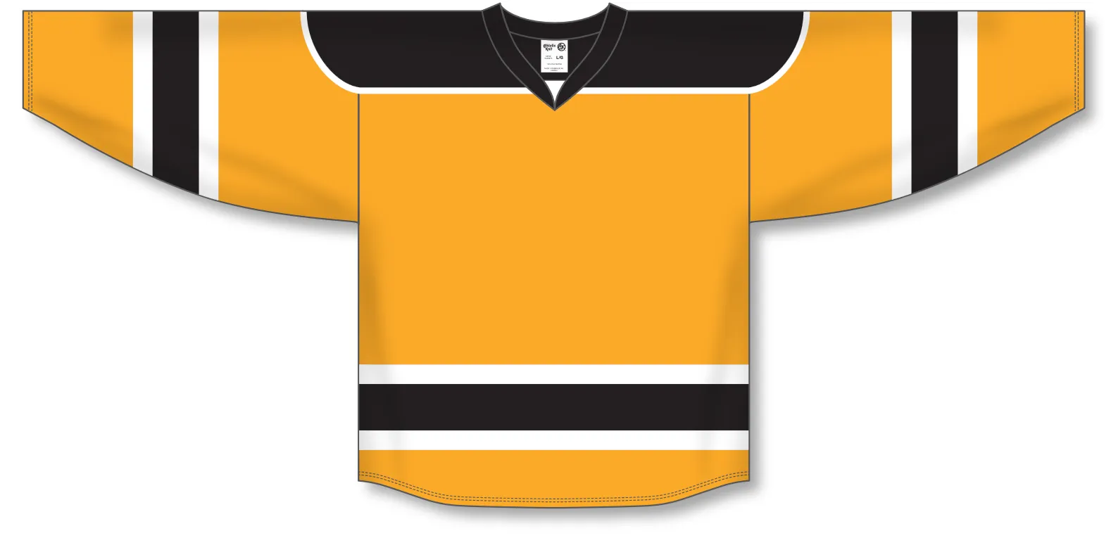 Athletic Knit (AK) H7500A-329 Adult Gold Select Hockey Jersey