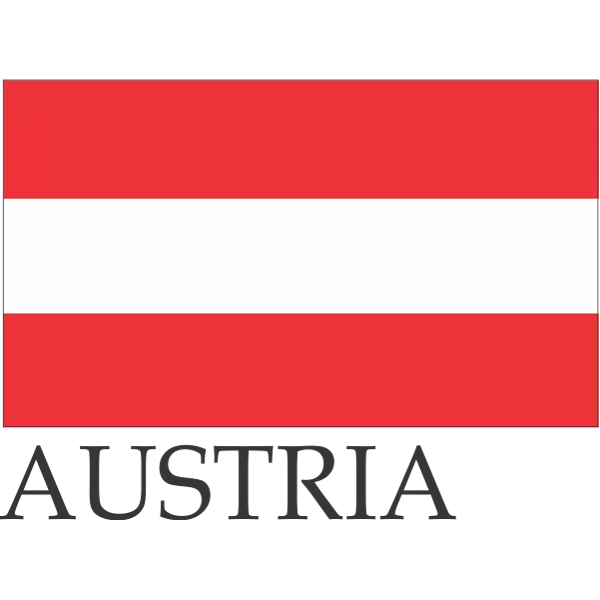 Austria Embroidered Flag Badge