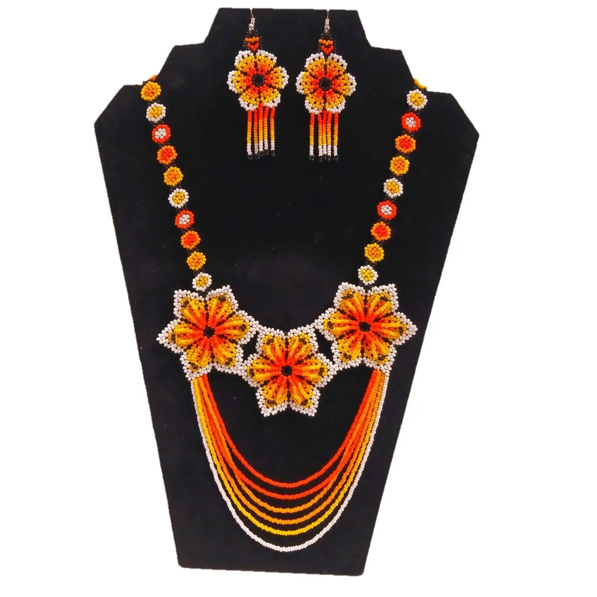 Beaded Jewelry Set - NA-OV-1001-Y