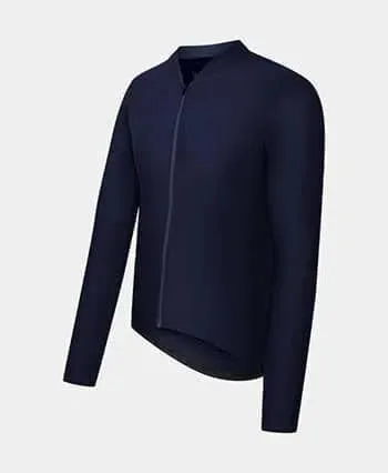 CAFE DU CYCLISTE Audrey  Long Sleeve Jersey - Navy