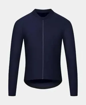 CAFE DU CYCLISTE Audrey  Long Sleeve Jersey - Navy