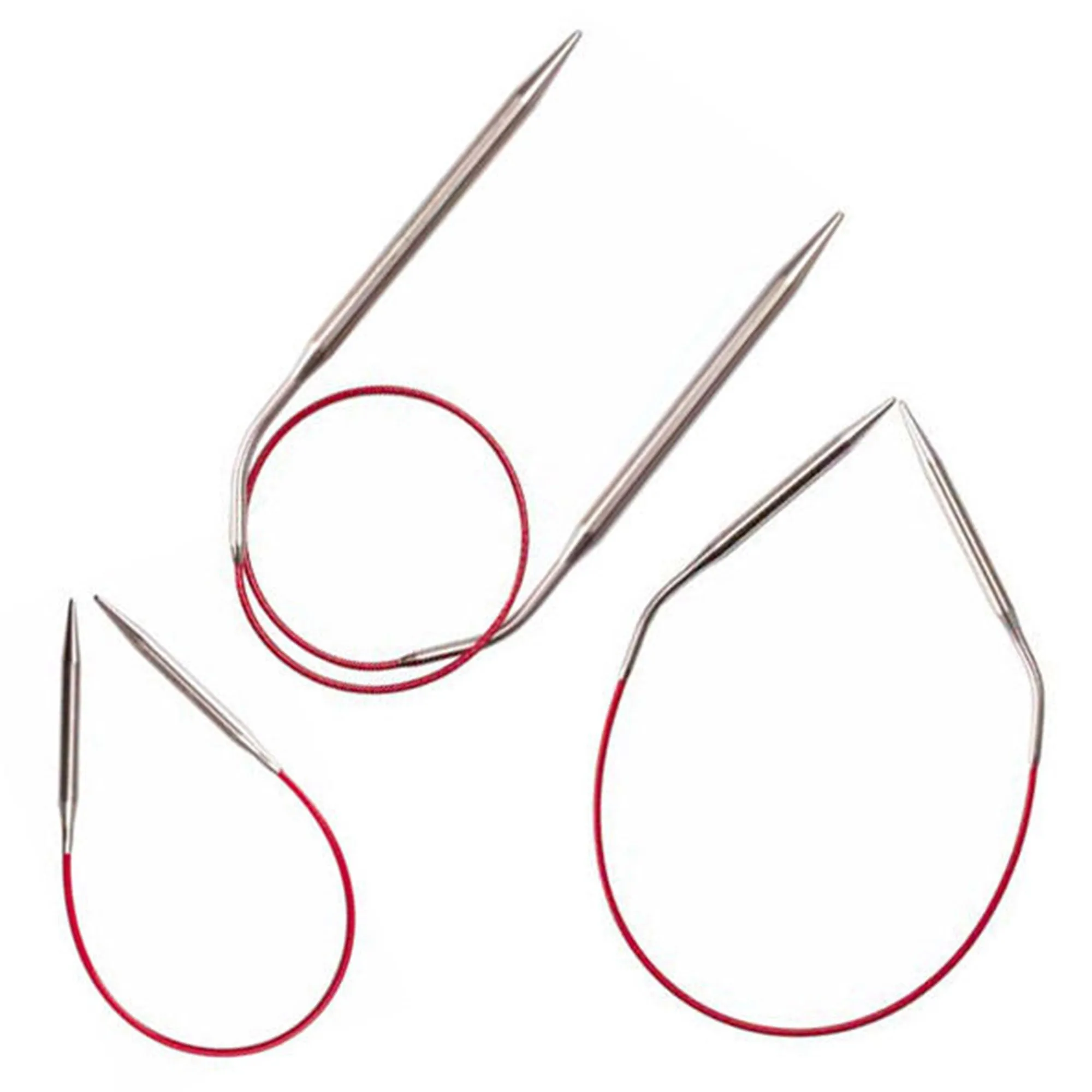 ChiaoGoo Knit RED Circular Needles - US 10 (6.00mm) - 16"