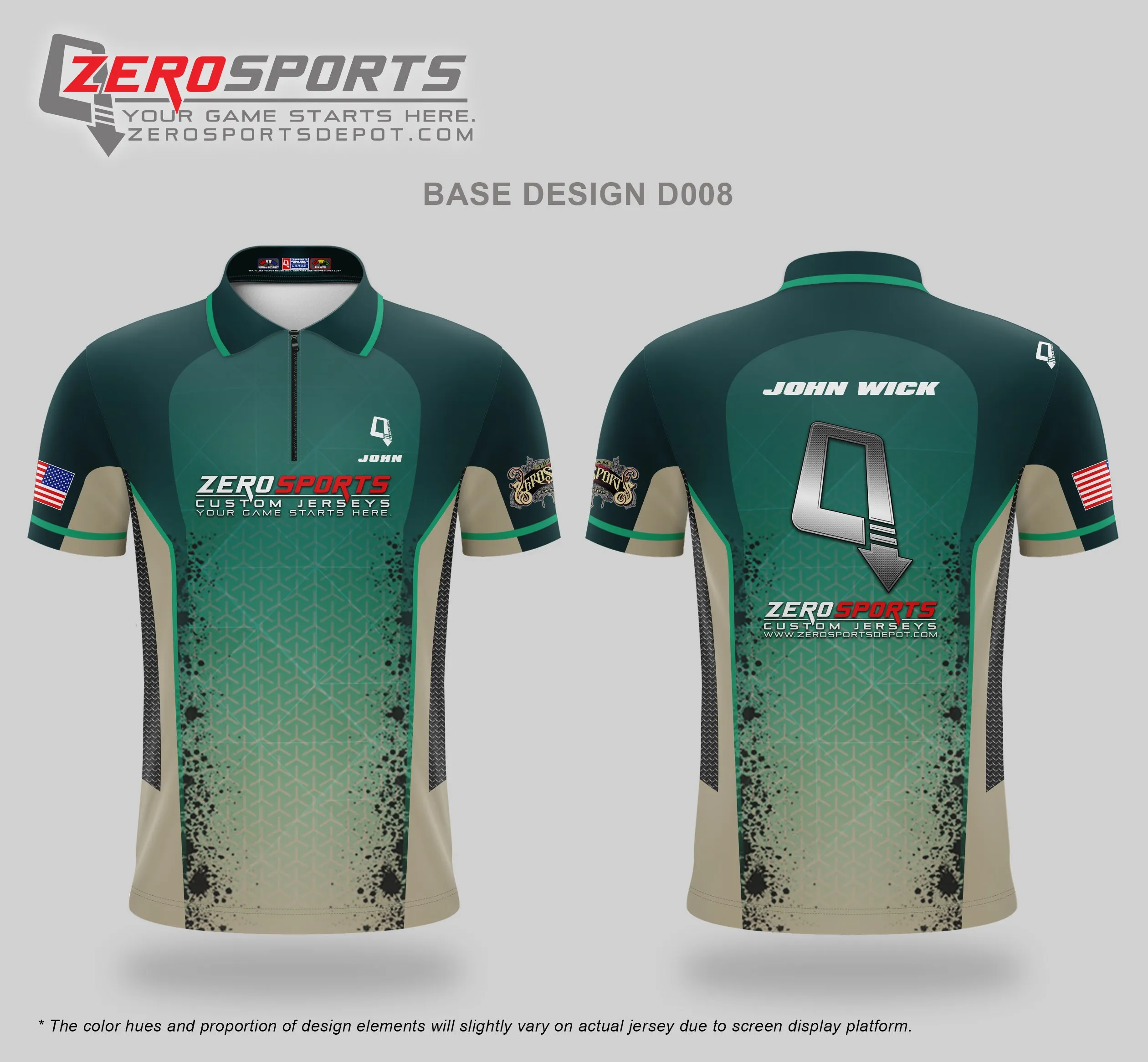 Custom Jersey Base Design #008