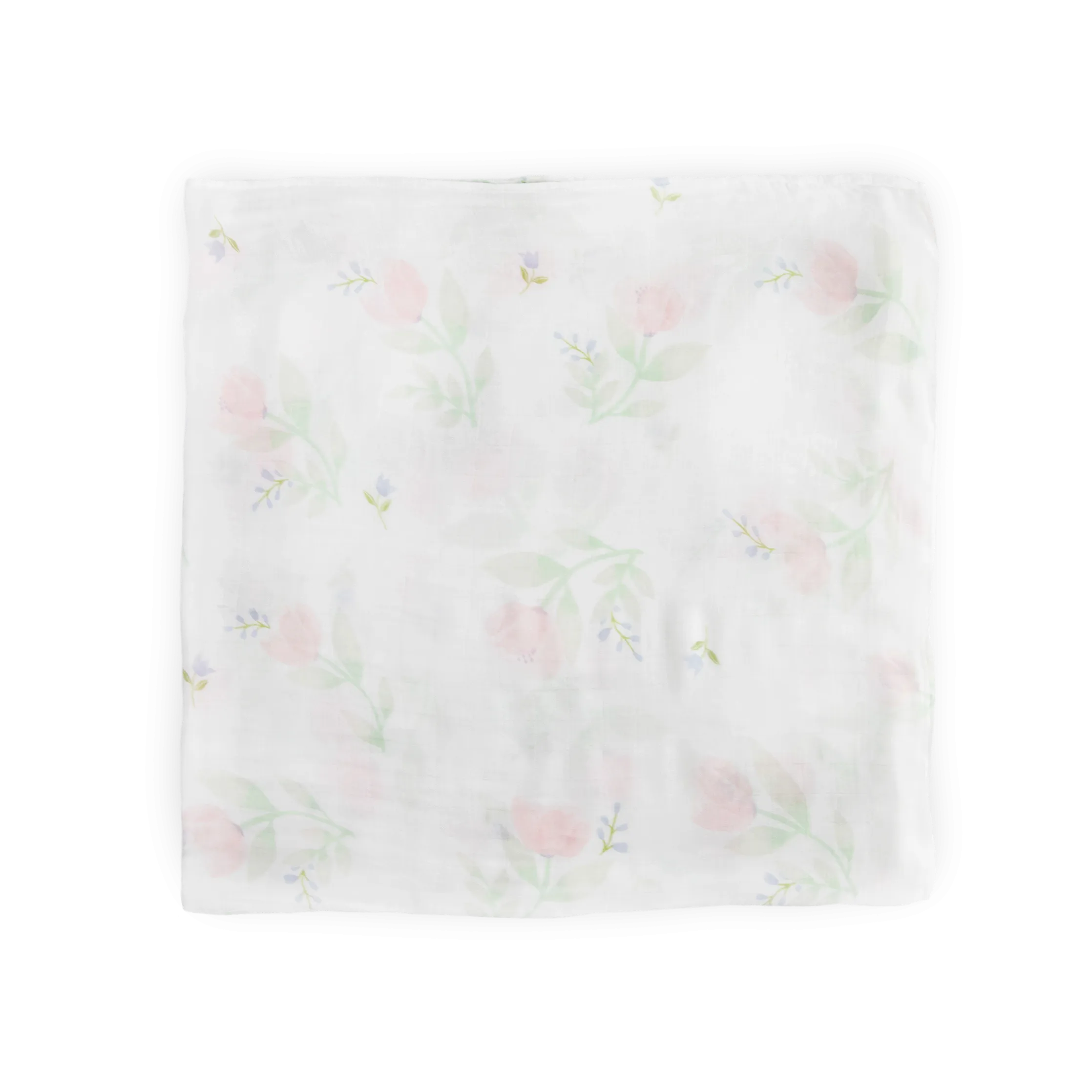 Deluxe Muslin Swaddle Blanket - Pink Peony