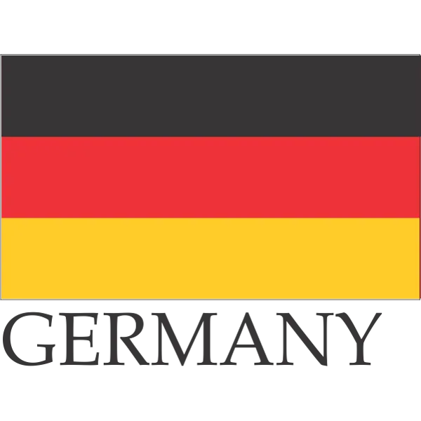 Germany Embroidered Flag Badge