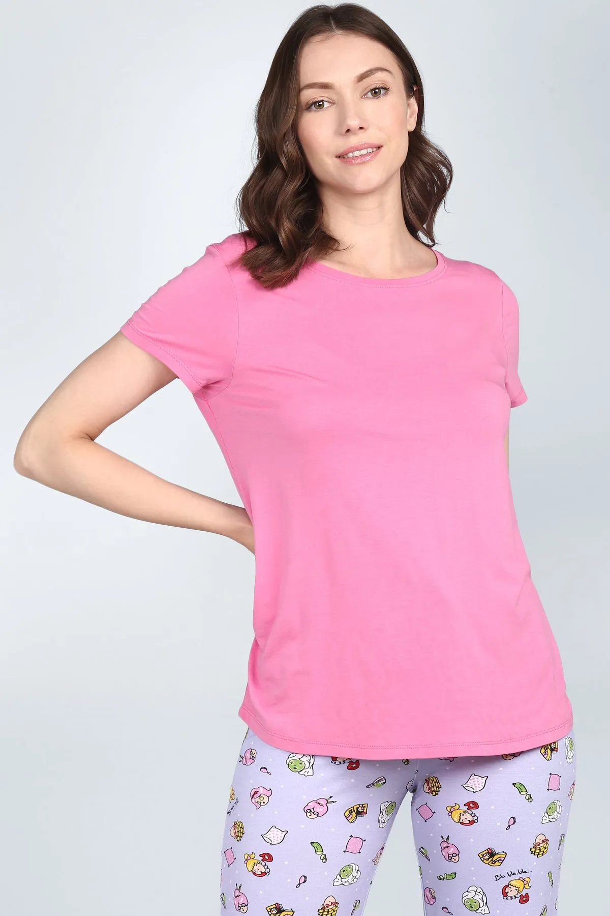 Hearty Pink Top