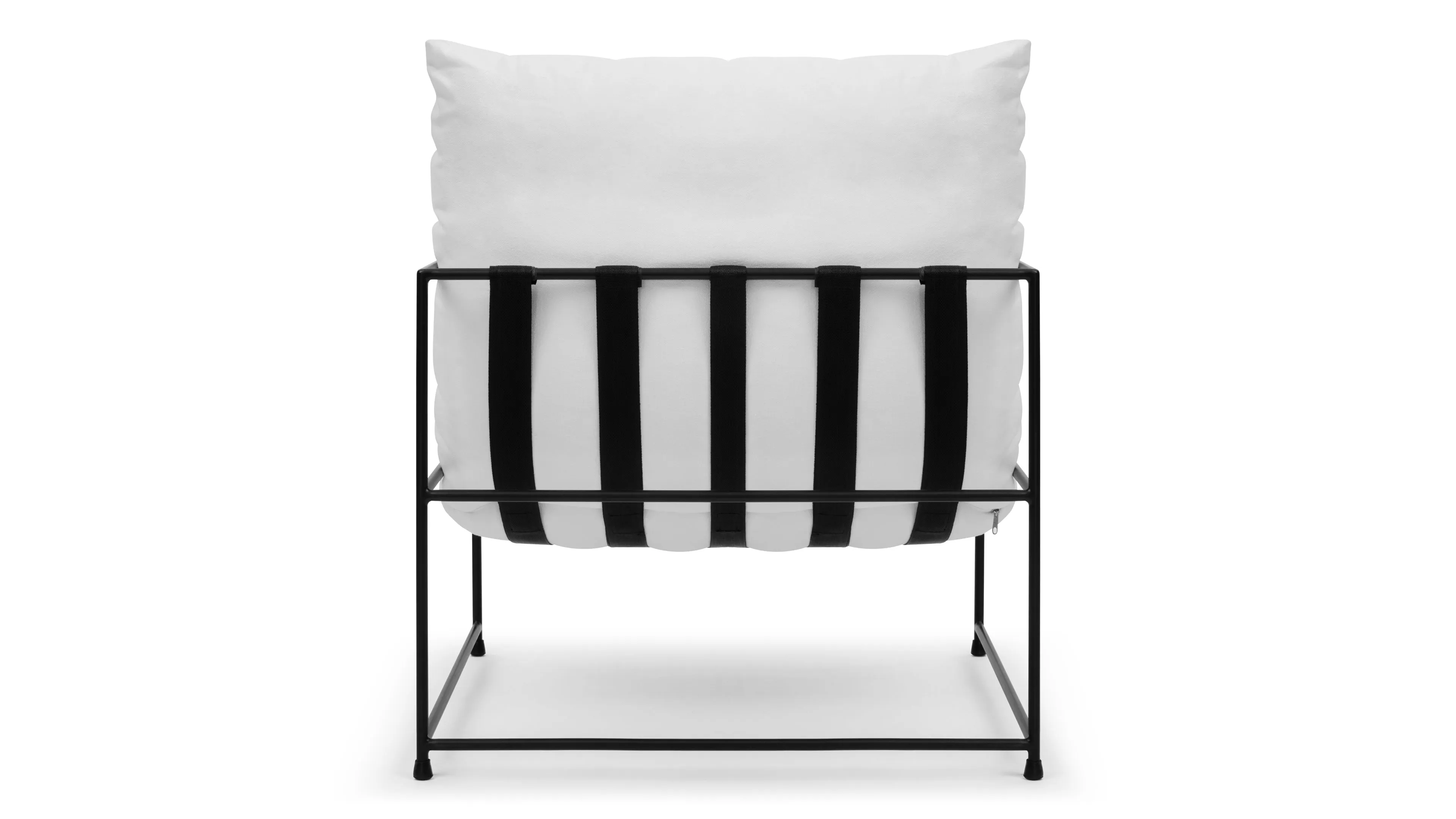 Hudson - Hudson Lounge Chair, Snow White Linen