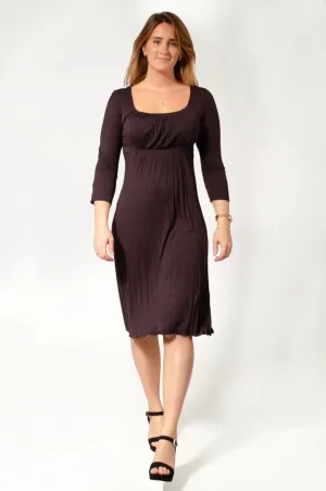 Jersey Ruched Front Dress