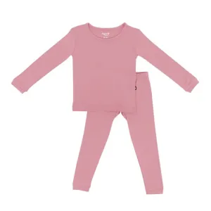 Kyte Baby Long Sleeve Toddler Pajama Set in Apple Blossom