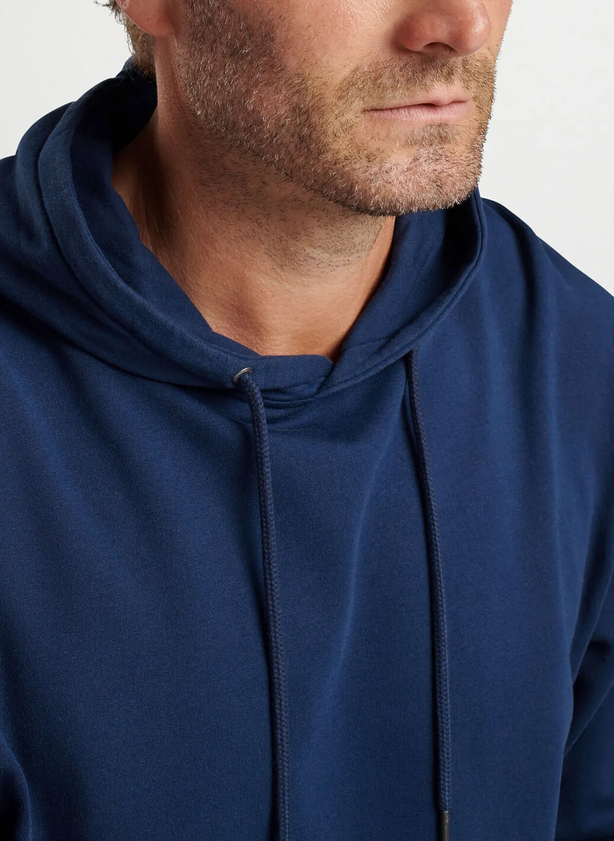 Lava Wash Hoodie in Navy by Peter Millar