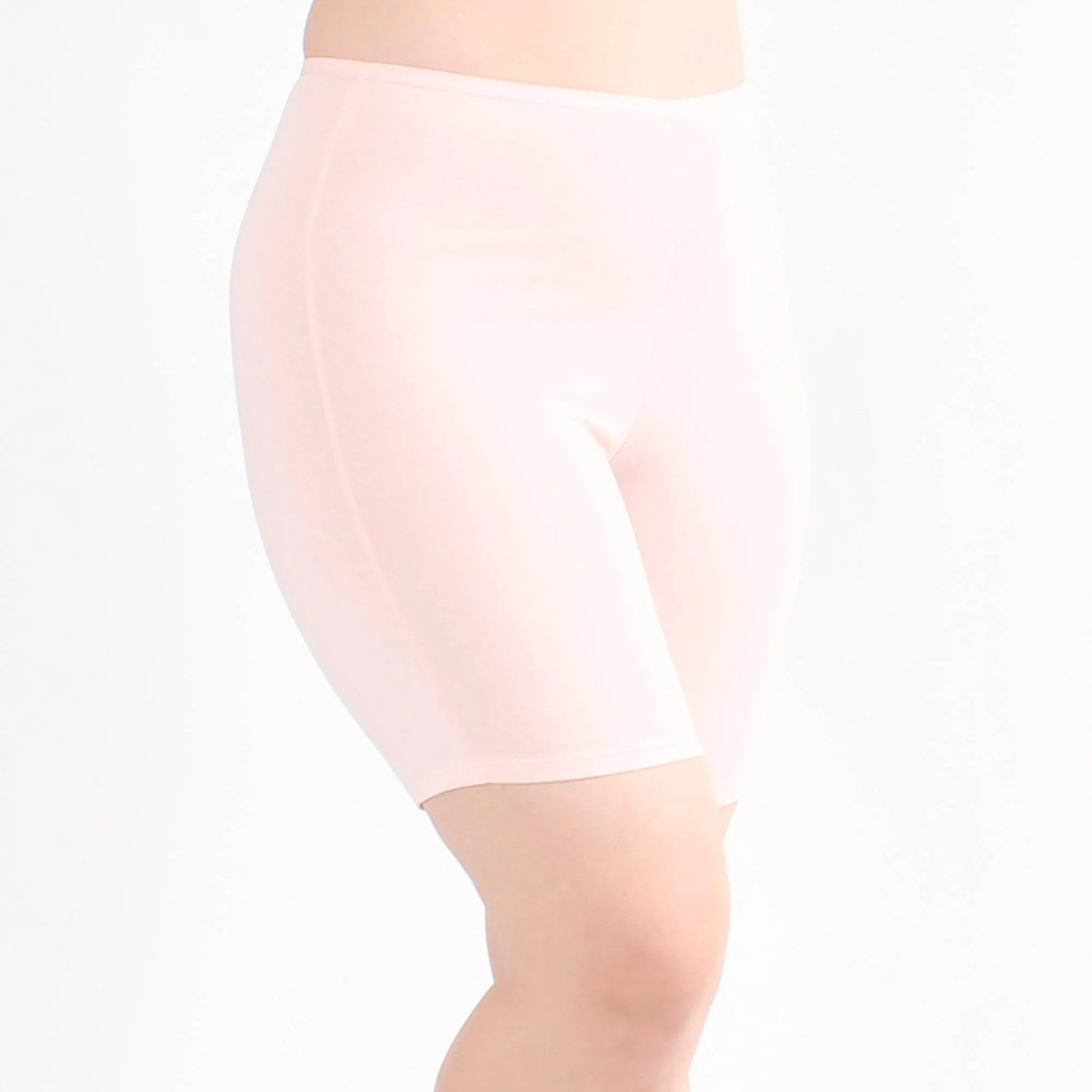 Lux Cotton Anti Thigh Chafing Underwear Short 7" | Iced Rose