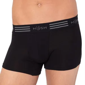 Mush Ultra Soft, Breathable, Feather Light Men's Bamboo Trunk || Naturally Anti-Odor and Anti-Microbial Bamboo Innerwear (M, Black)