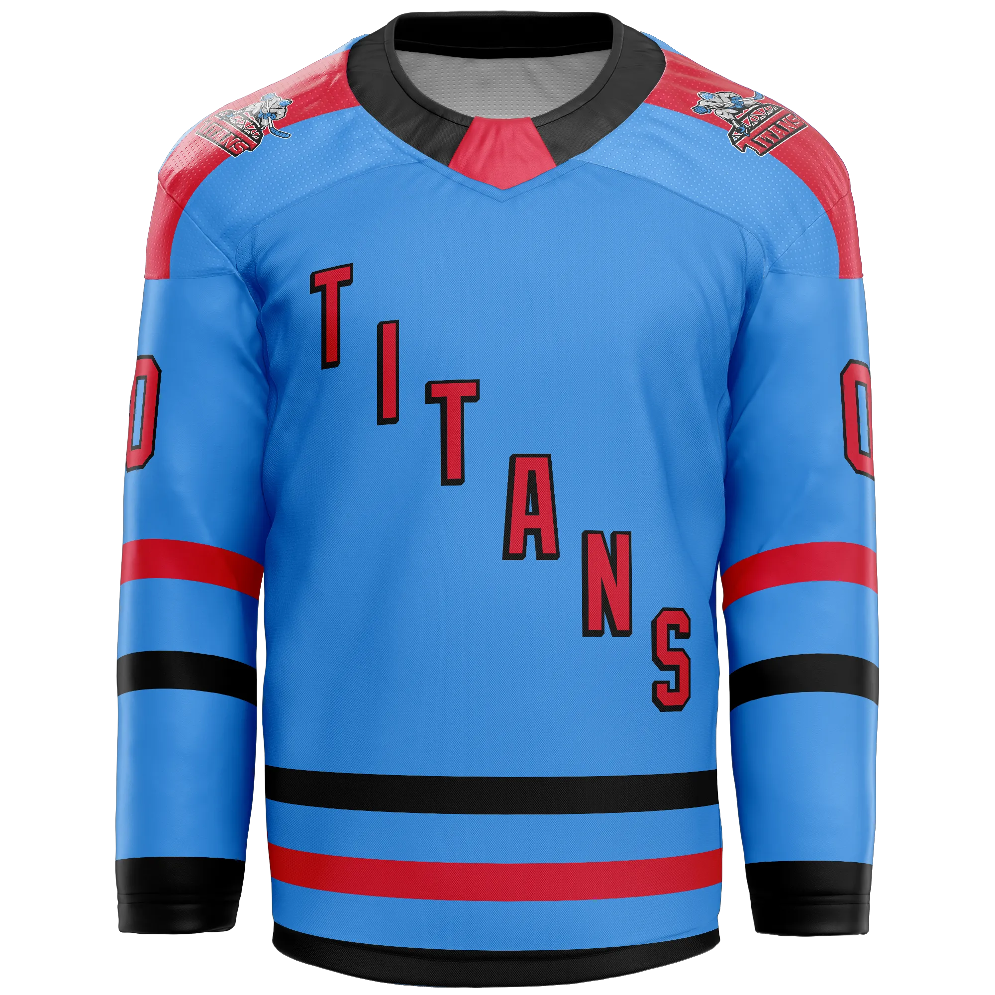 NJ Titans Tier 1 Bantam and Midgets Youth Player Sublimated Jersey