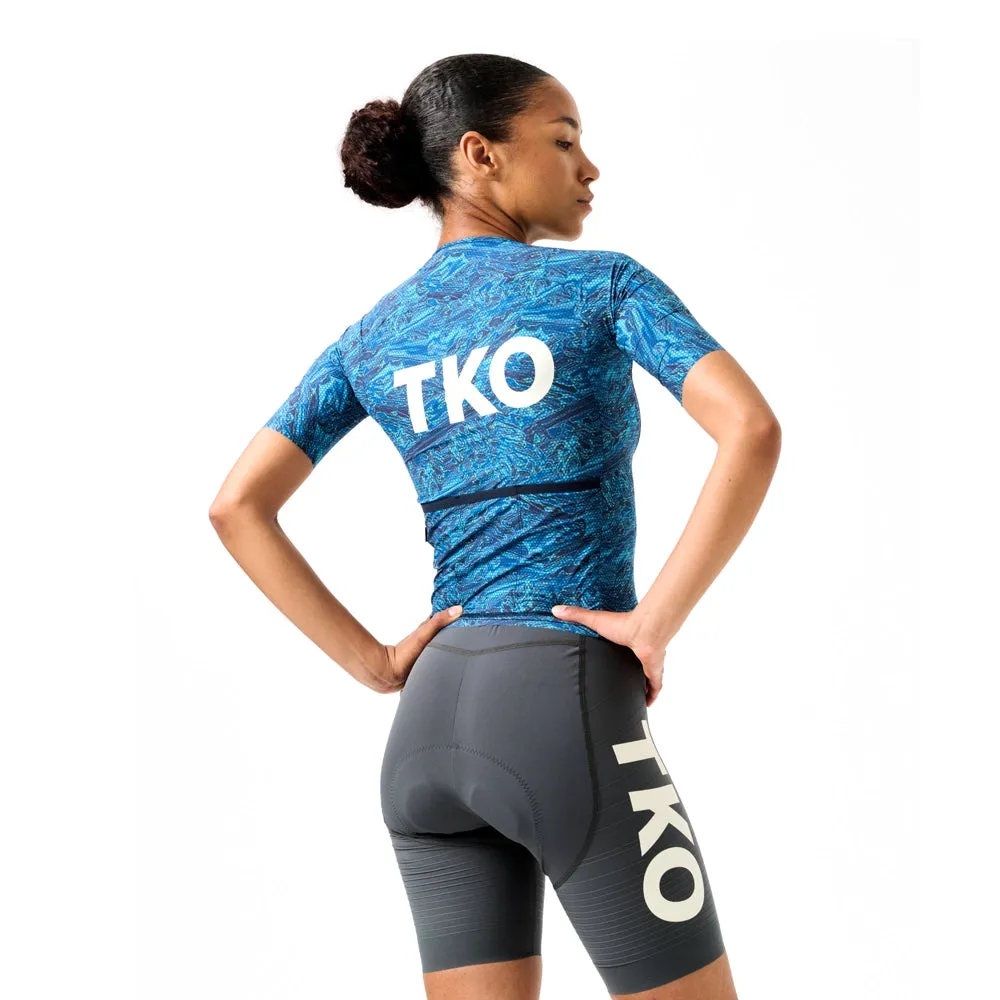 PAS NORMAL STUDIOS TKO Disorder Mechanism Pro Women Jersey 2023 - Blue Beehive