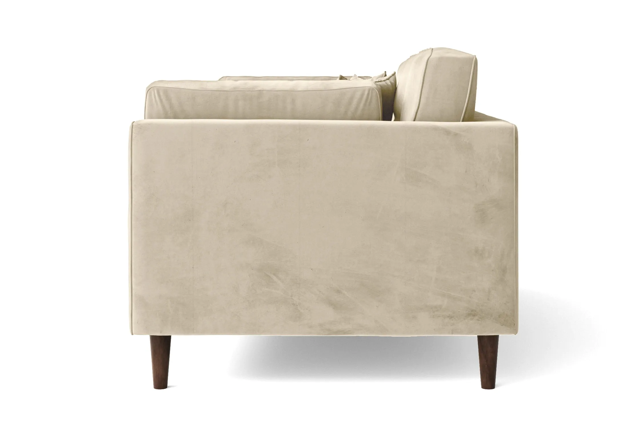 Ragusa 2 Seater Sofa Cream Velvet