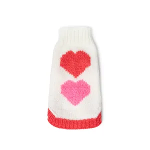 Red Heart Puppy Love Knit Sweater