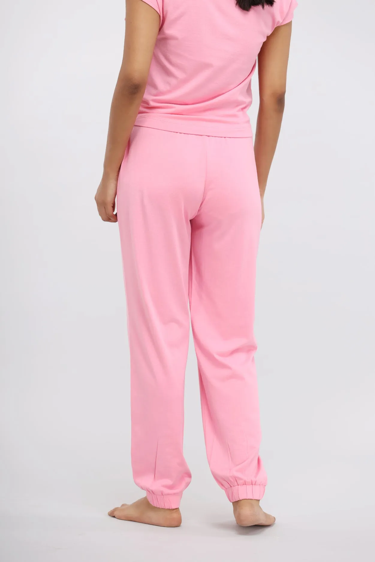 Sachet Pink Supima® Jogger Set