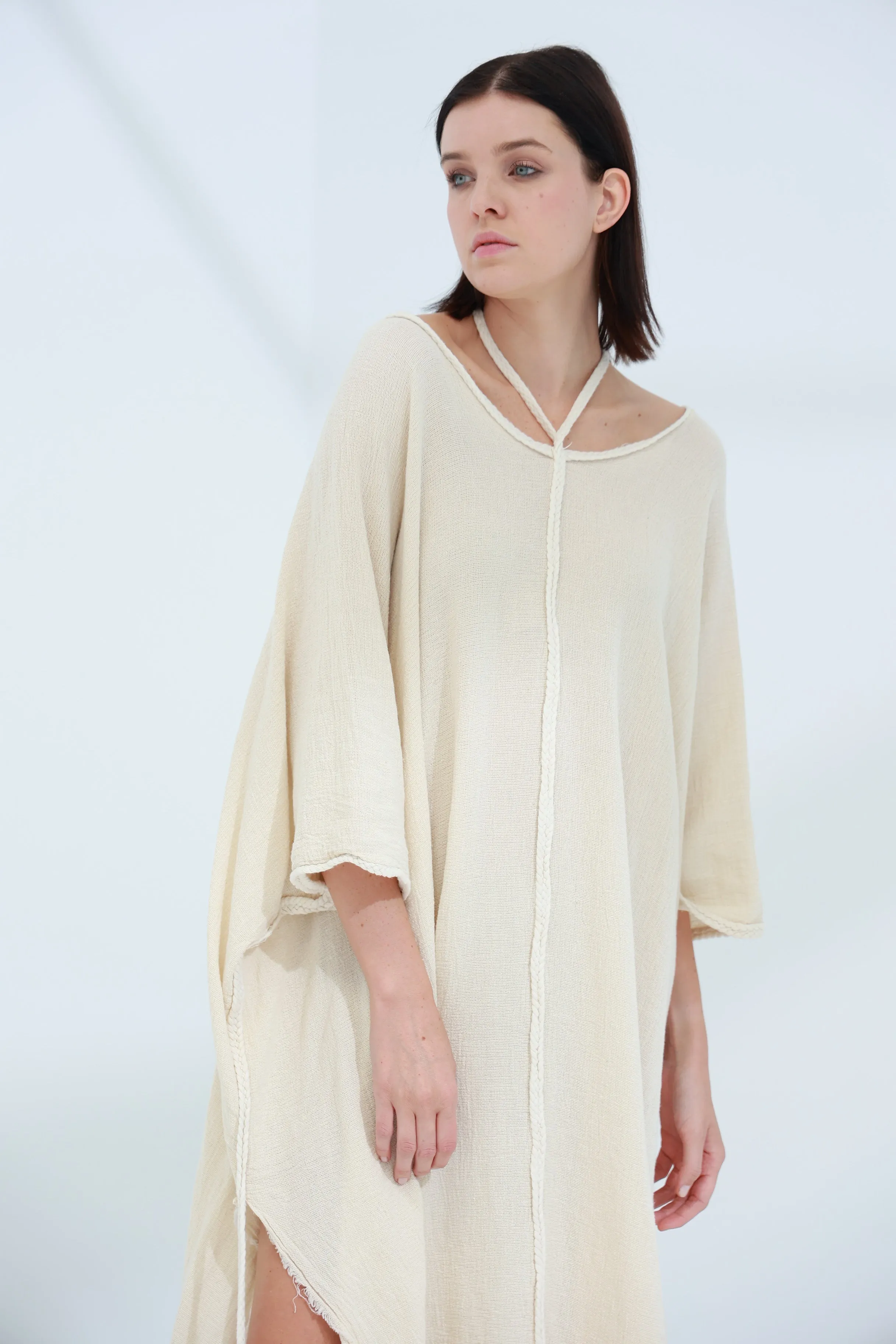 Sande Linen Kaftan Burro