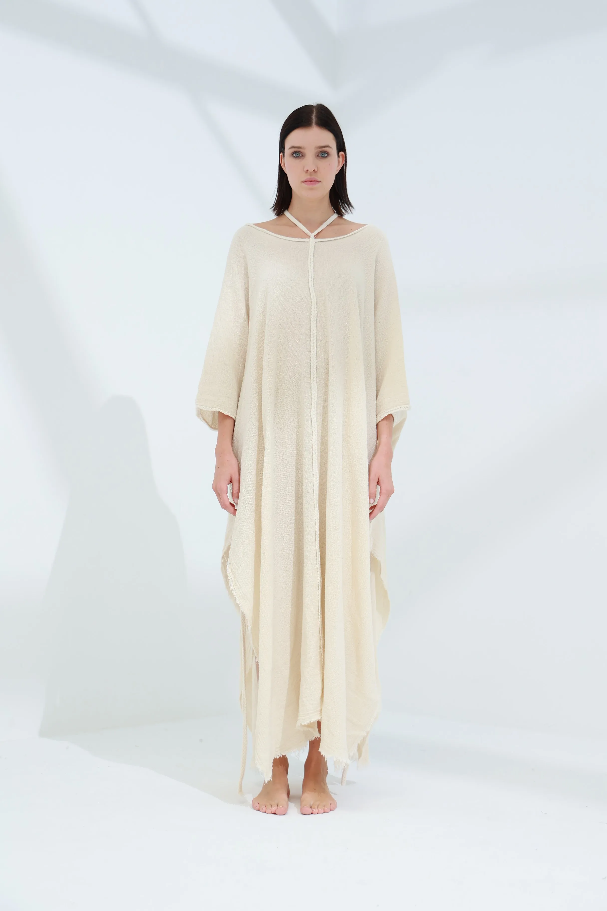 Sande Linen Kaftan Burro