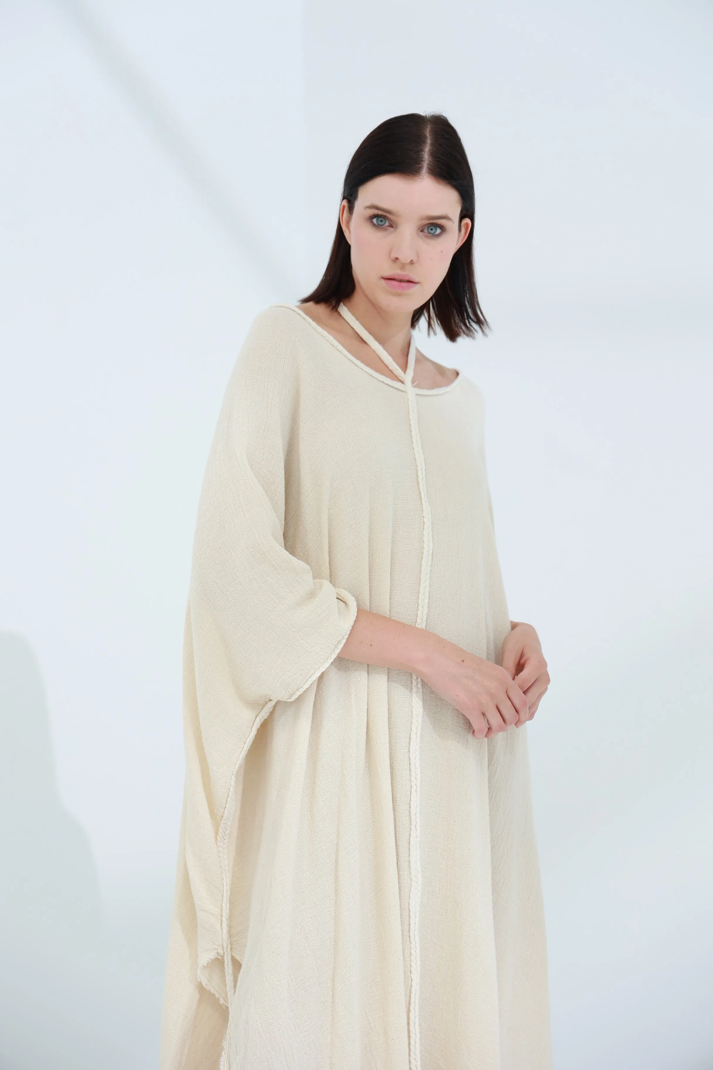 Sande Linen Kaftan Burro