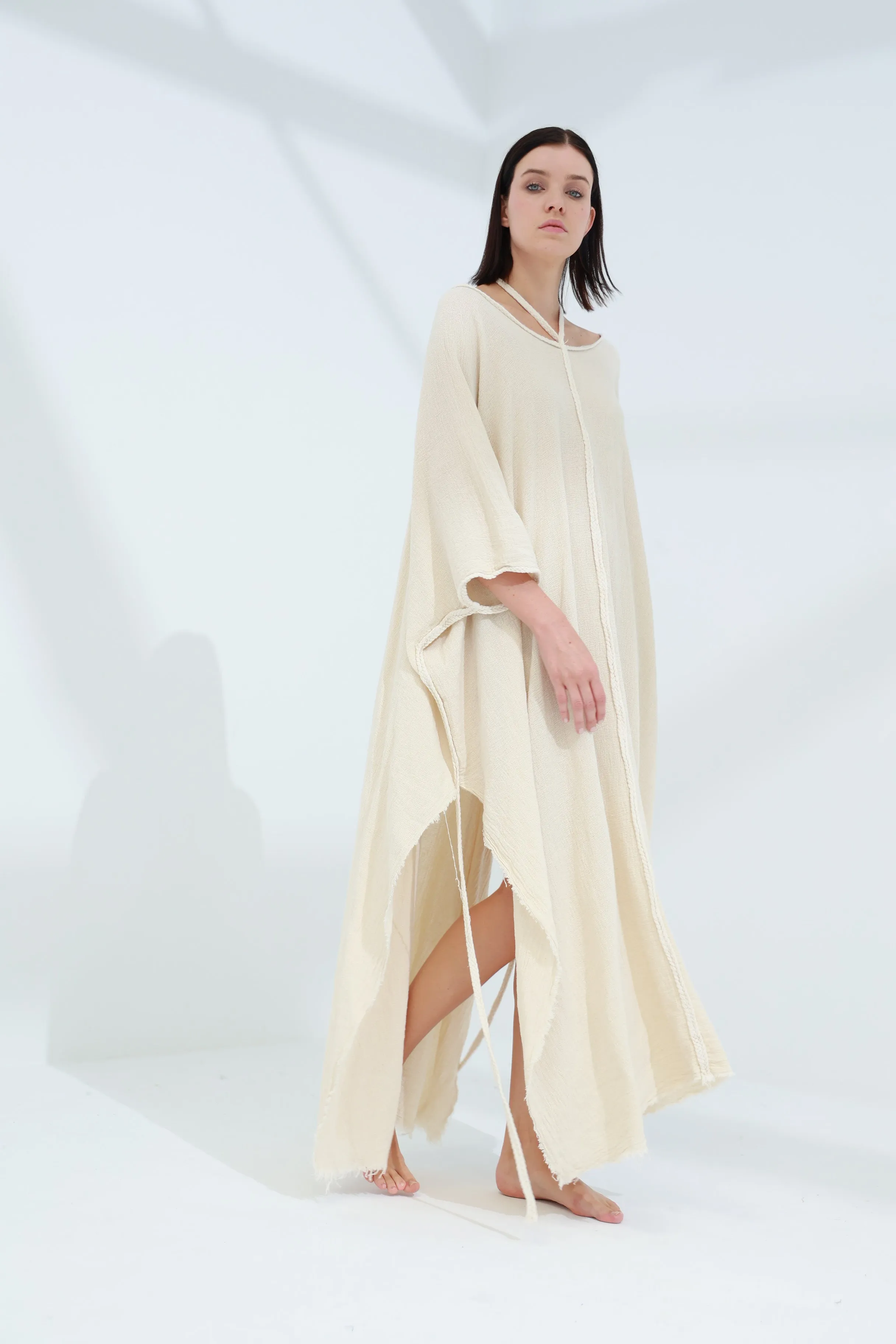 Sande Linen Kaftan Burro