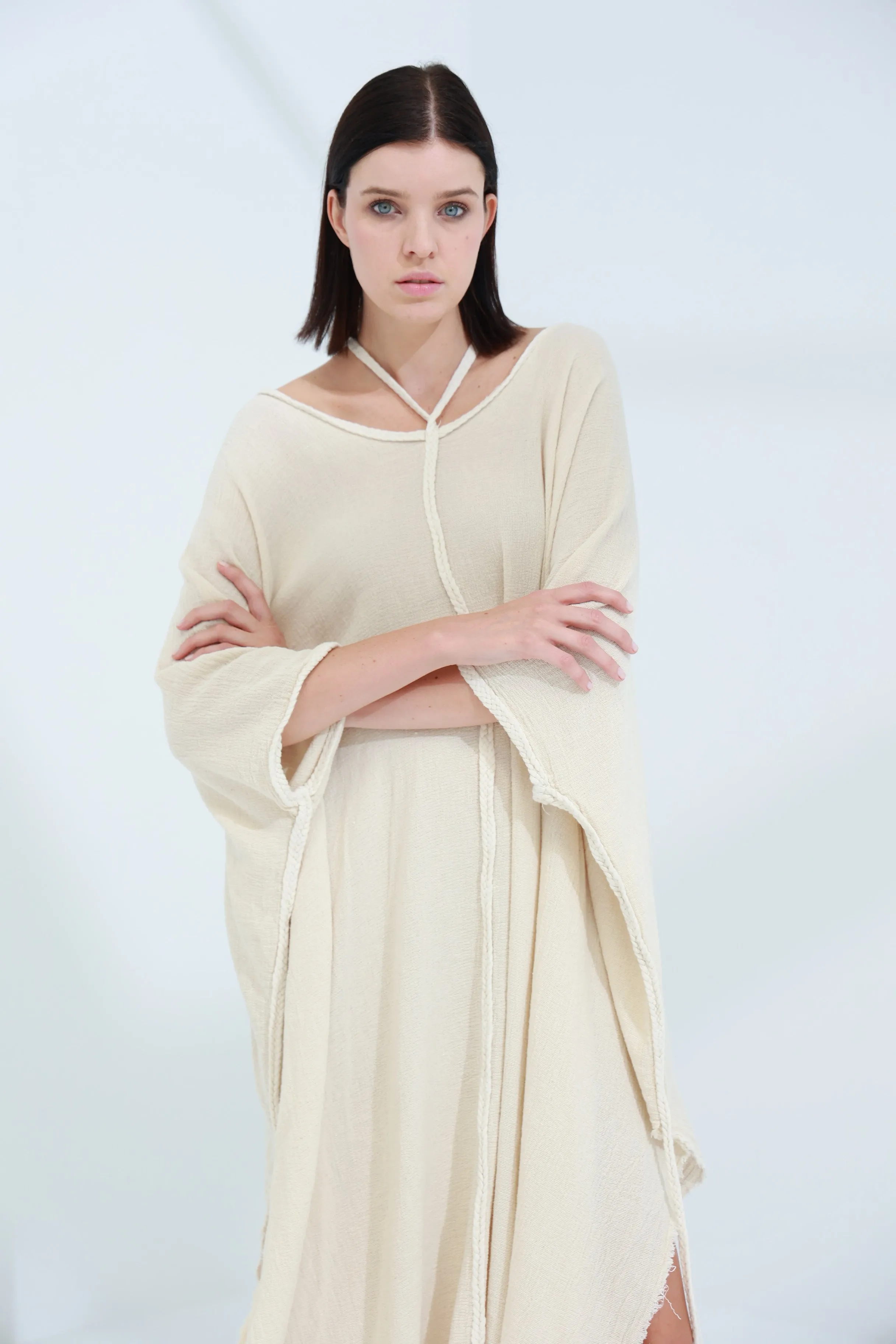 Sande Linen Kaftan Burro