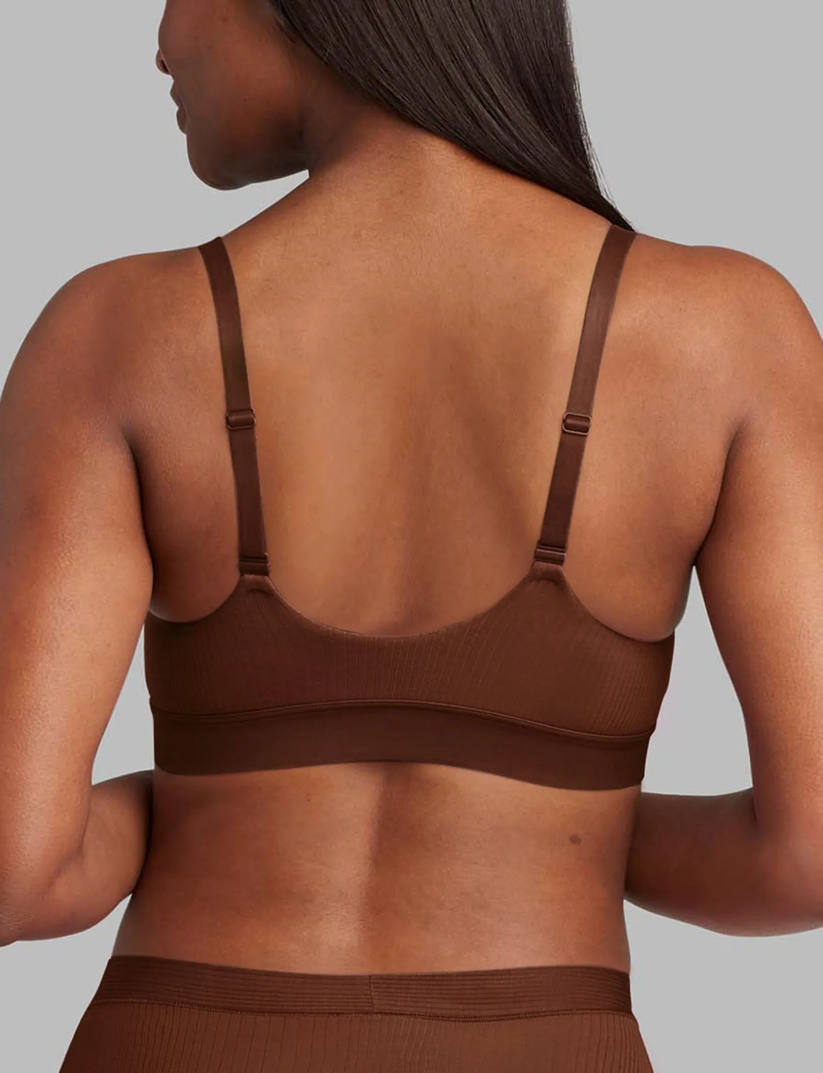 Second Skin Luxe Rib Triangle Bralette