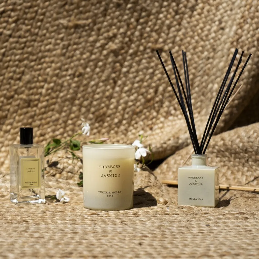 Signature 100ml Diffuser: Tuberose and Jasmine Home Fragrance by Cereria Molla