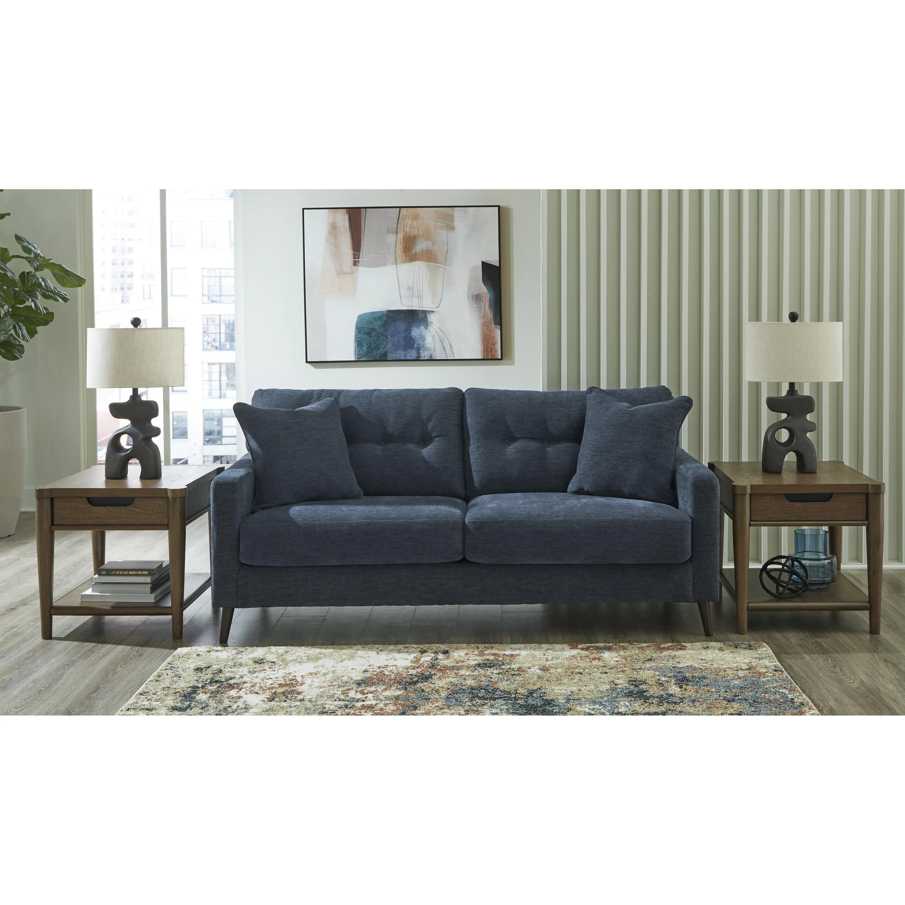 Signature Design by Ashley Bixler Stationary Fabric Sofa 2610638