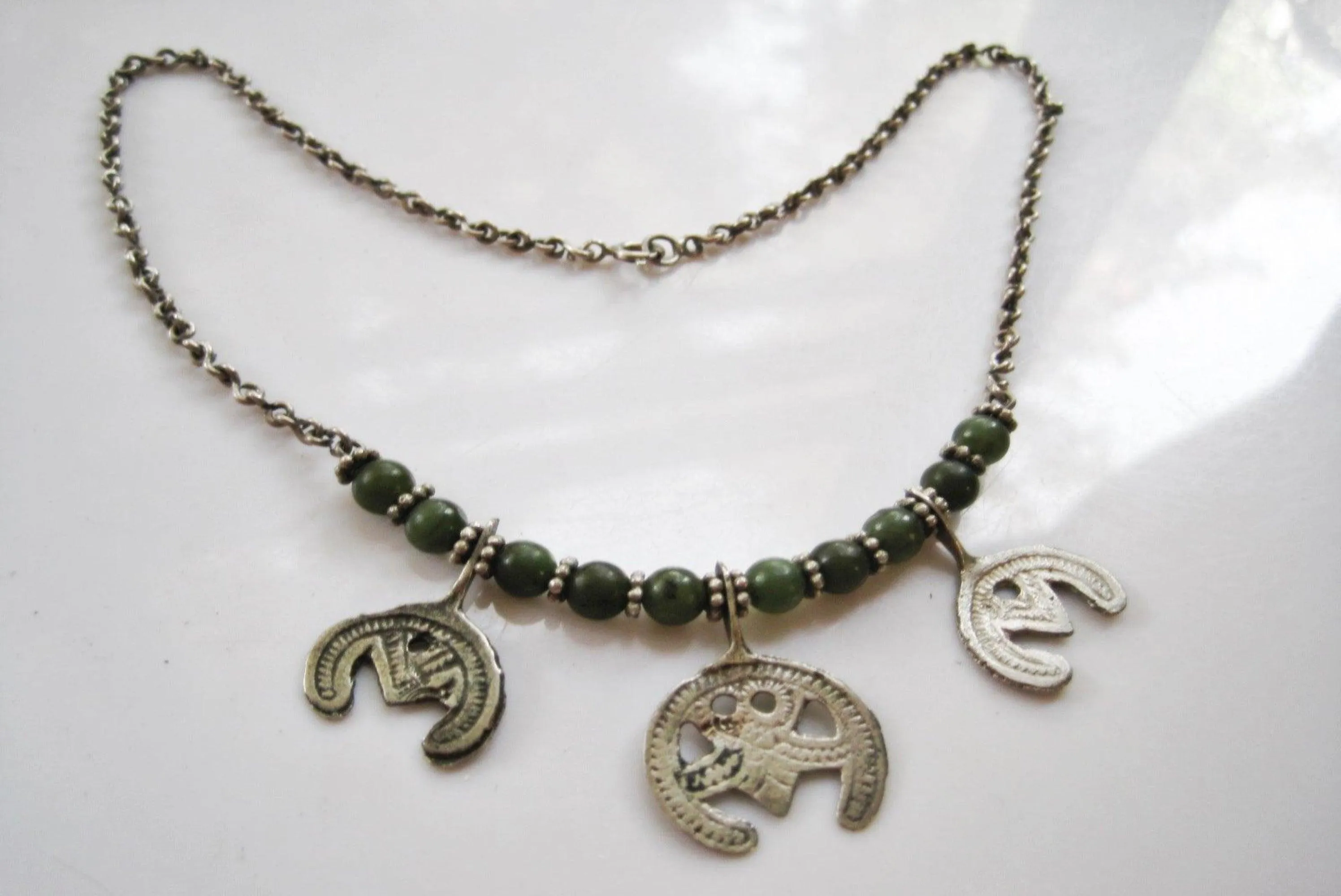 Vintage Egyptian Berber Pendant Necklace