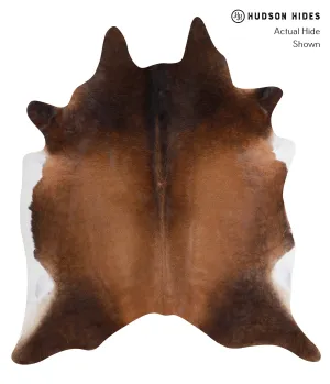 Warm Caramel XX-Large Brazilian Cowhide Rug 7'7"H x 6'8"W #A5019 by Hudson Hides