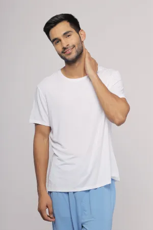 White Mens Tee