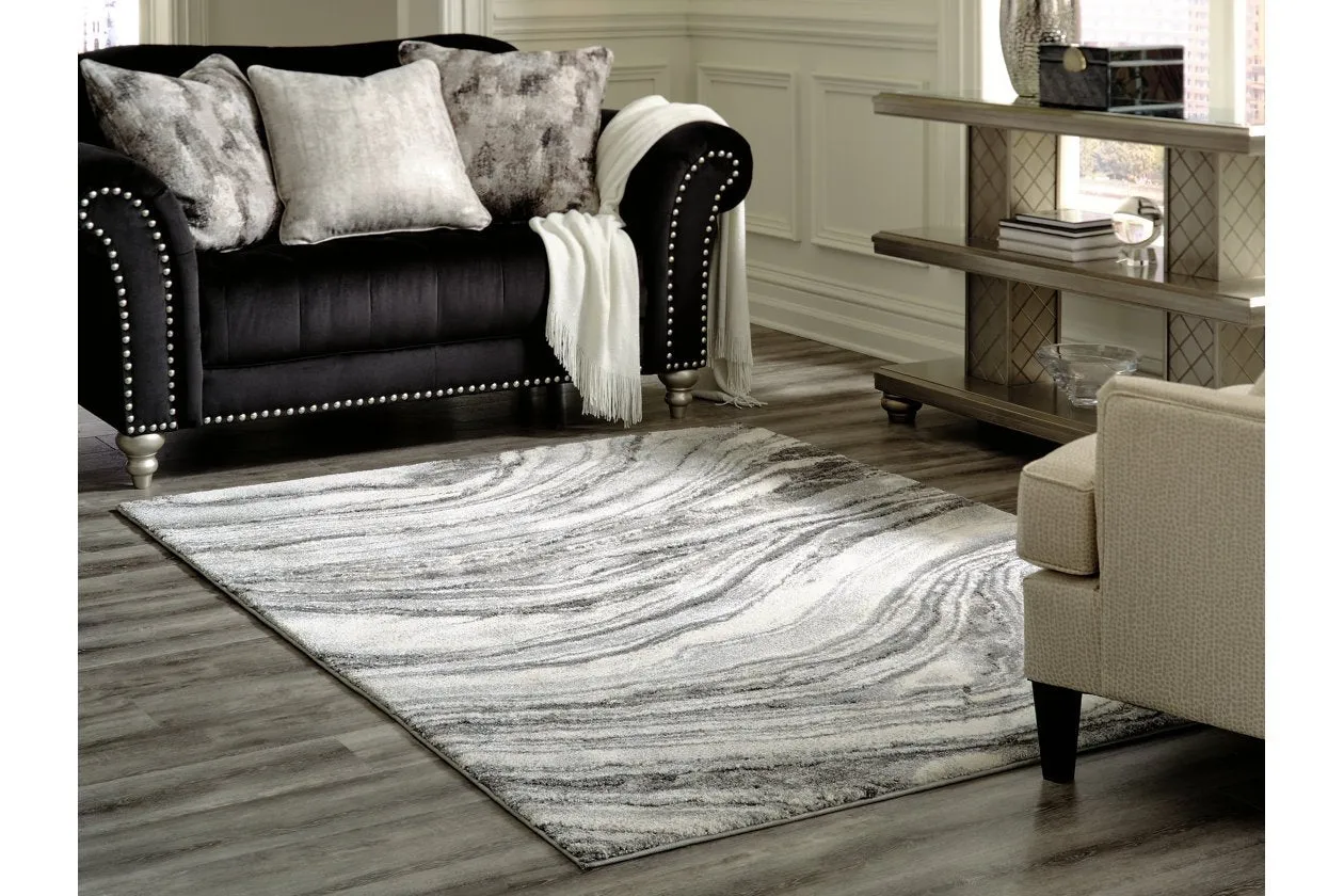 Wysdale Cream/Gray Large Rug